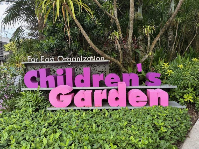 Children's Garden – ilmainen leikkipuisto Singaporessa