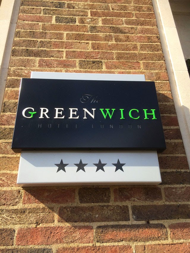 Greenwich Hotel London kyltti