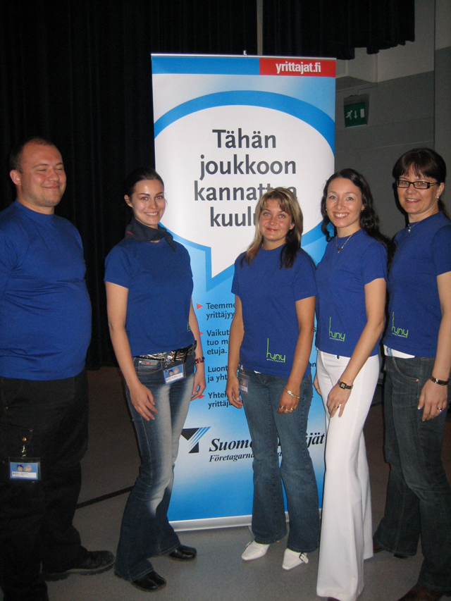 Nuoret yrittäjät esiin medioissa 2007