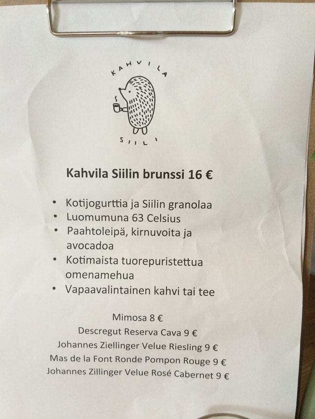 Kahvila Siili Käpylässä on suloinen keidas