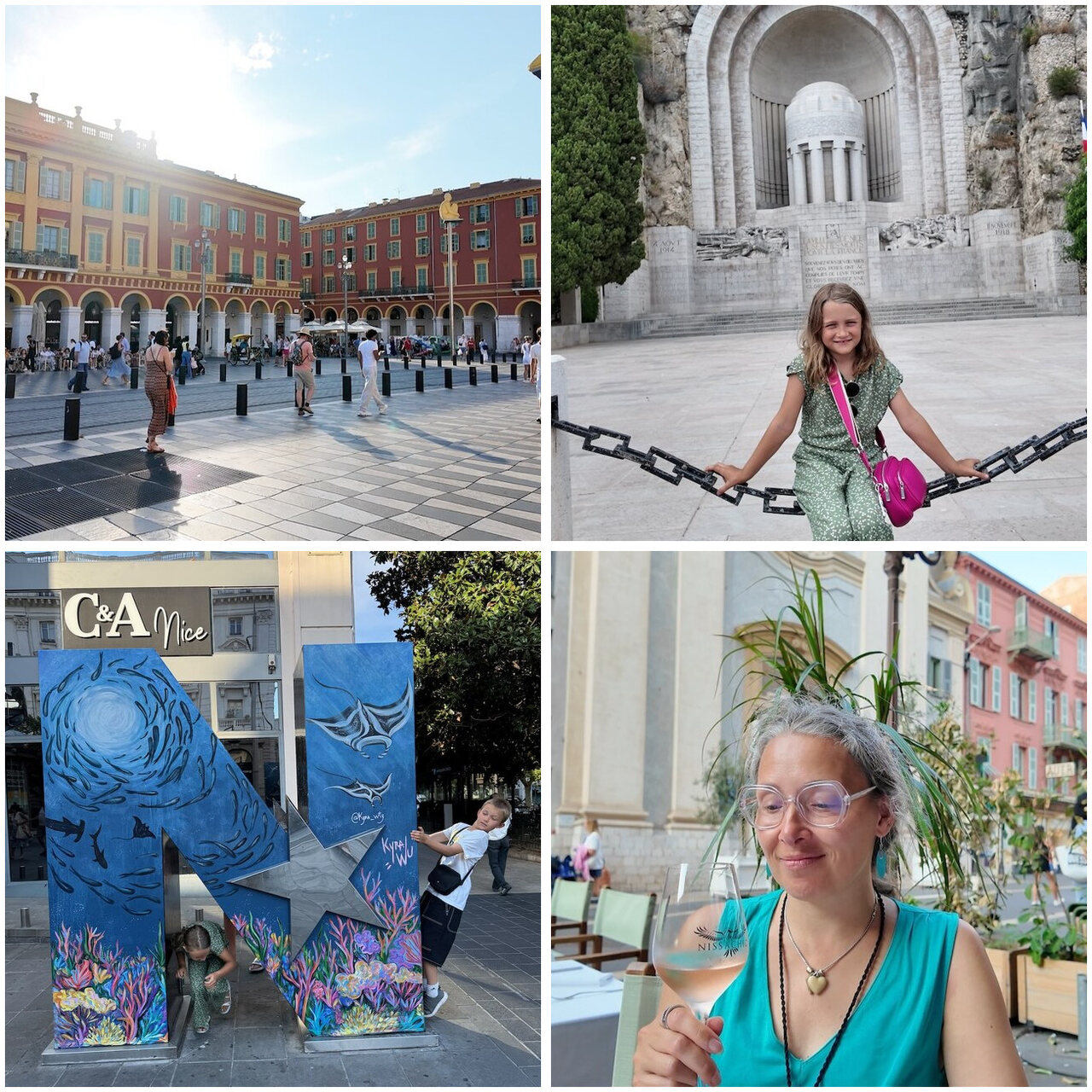 Nizzan nähtävyyksiä – Place Masséna ja vanhakaupunki