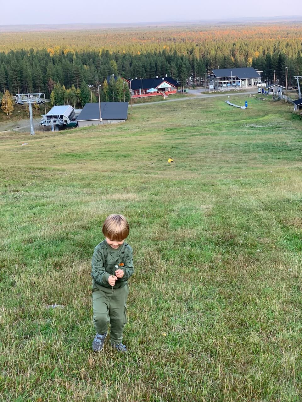 Ruskaretki lasten kanssa Pyhätunturilla