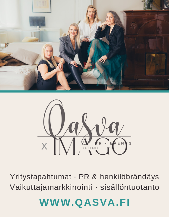 Qasva PR & Events x IMAGOsetters – yritystapahtumat, PR ja henkilöbrändäys, vaikuttajamarkkinointi, sisällöntuotanto
