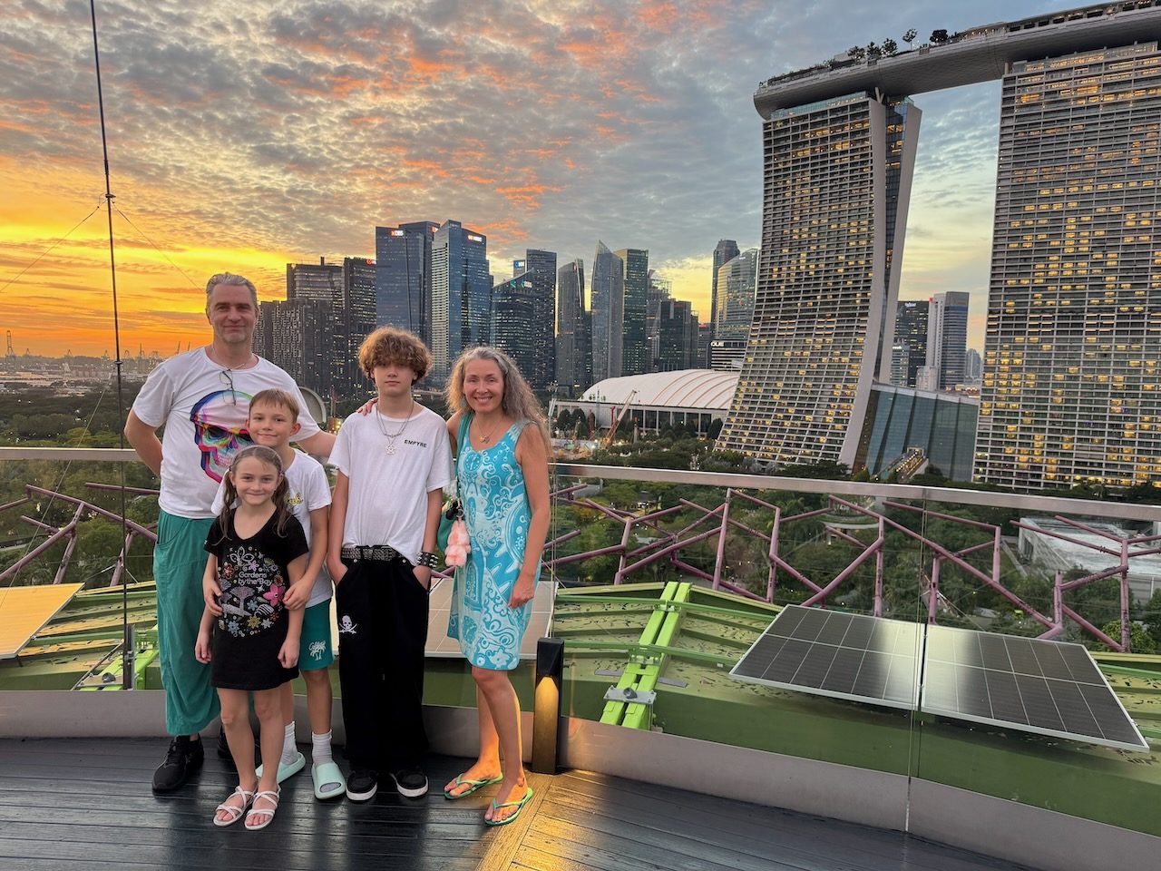 Supertree Grove ja OCBC Skyway lasten kanssa – kokemuksia Singaporessa