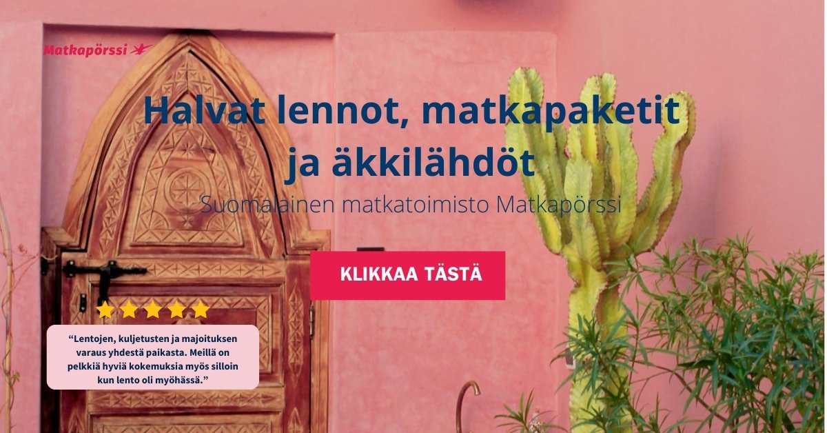 Matkapörssi – edulliset matkat ja lomat