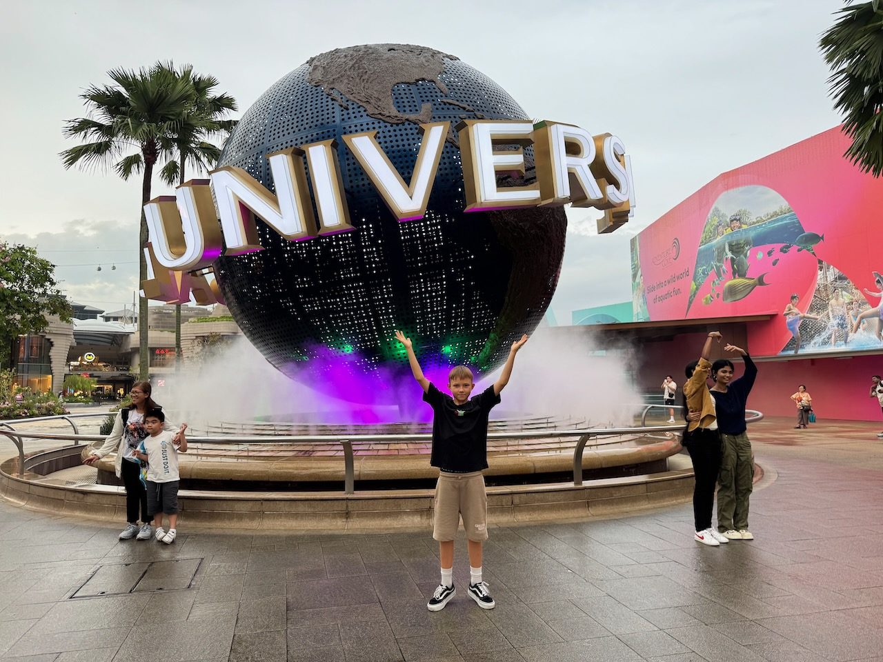 Universal Studios Singapore lasten kanssa – kokemuksia ja vinkit 2026