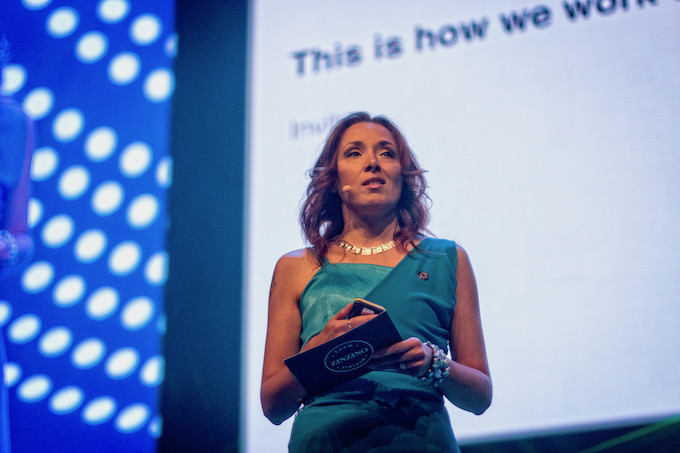 Heidi Ekholm-Talas Annual Event -tapahtumassa Tukholmassa 2017